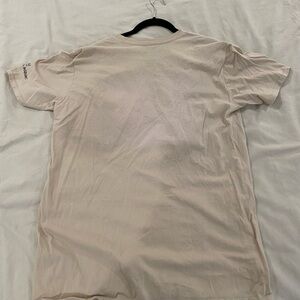 Jean Michel basquiat , Tan With Red Face print